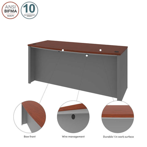 72W Desk Shell