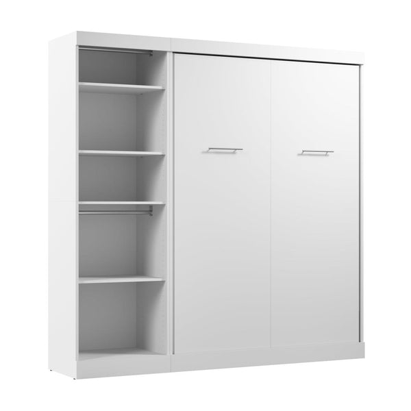 Full Murphy Bed with Closet Organizer (84W)