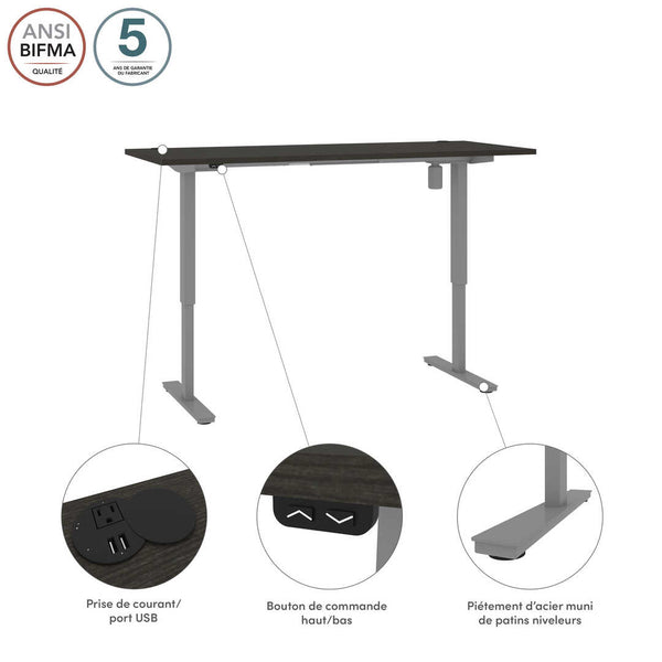 30” x 72” Standing Desk