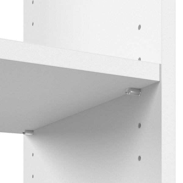 Closet Kit with Shelves, Clothing Rods, Drawers & Cubbies, 24W x 15D