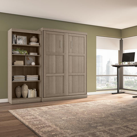 Queen Murphy Bed with Closet Organizer (101W)