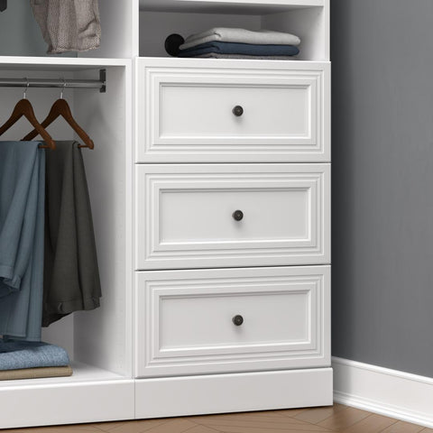 Traditional Drawers (3) Set, 25W x 15D