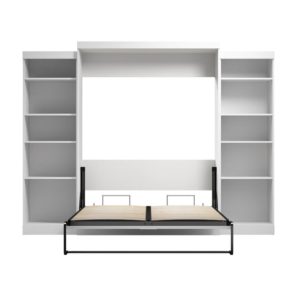 Queen Murphy Bed and 2 Shelving Units (115W)