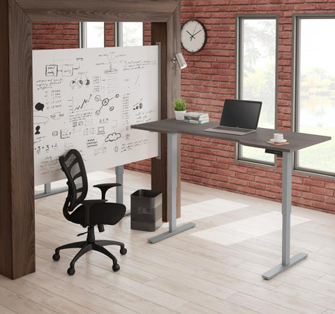 30“ x 72“ Curved Standing Desk