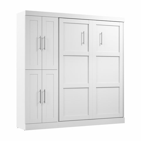 Full Murphy Bed with Closet Organizer (84W)