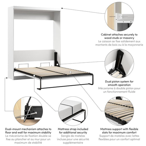 65W Queen Murphy Bed