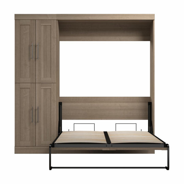 Full Murphy Bed with Closet Organizer (84W)