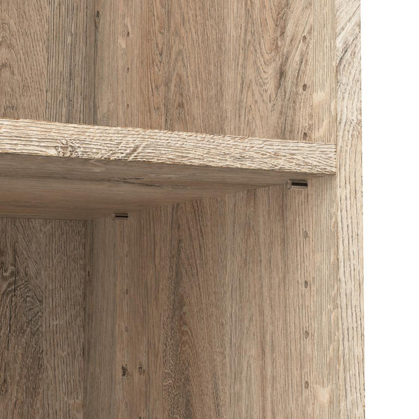 Contemporary Closet System with Shelves & Clothing Rods, 36W x 19D