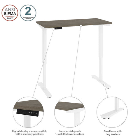 48W x 24D Electric Standing Desk