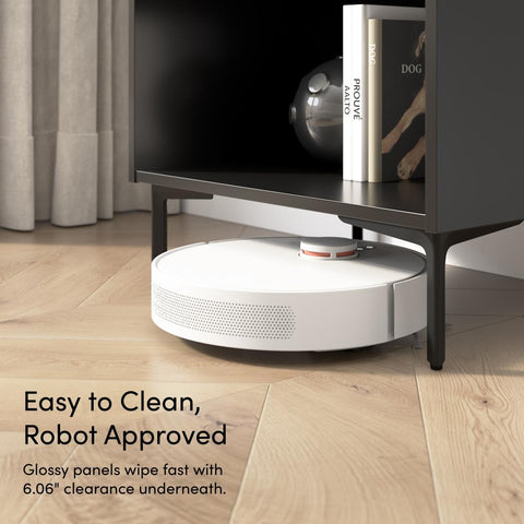 24W Modular Media Storage Tower with Shelves