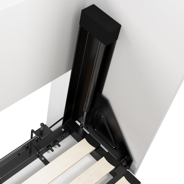 Queen Murphy Bed with Shelving Unit (90W)