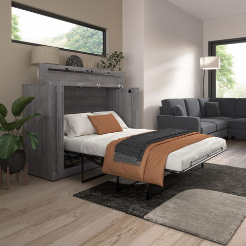 69W Full Cabinet Bed with Mattress