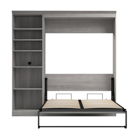 Full Murphy Bed and Closet Organizer (84W)