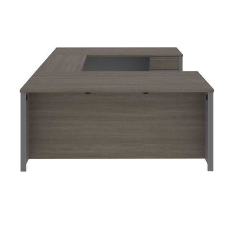72W U-Shaped Executive Desk with Pedestal