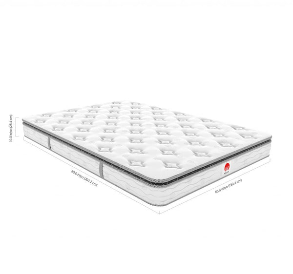 Full Murphy Bed with Mattress and 2 Storage Units (102W)