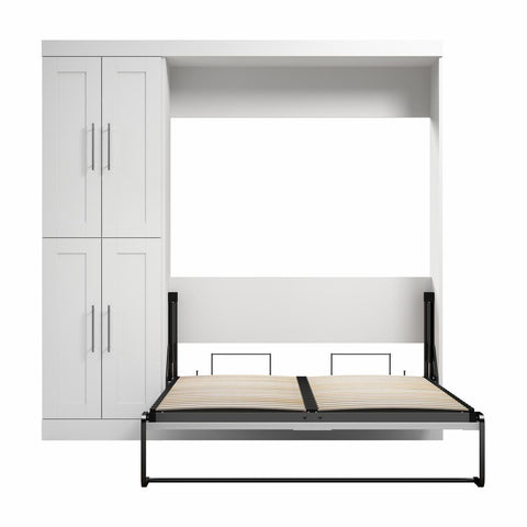 Full Murphy Bed with Closet Organizer (84W)