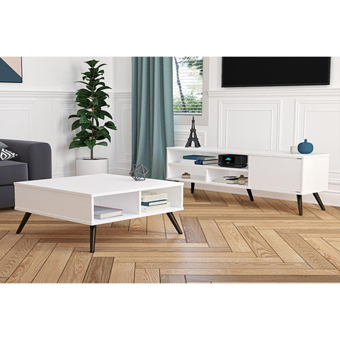 2-Piece set including a coffee Table and a TV stand