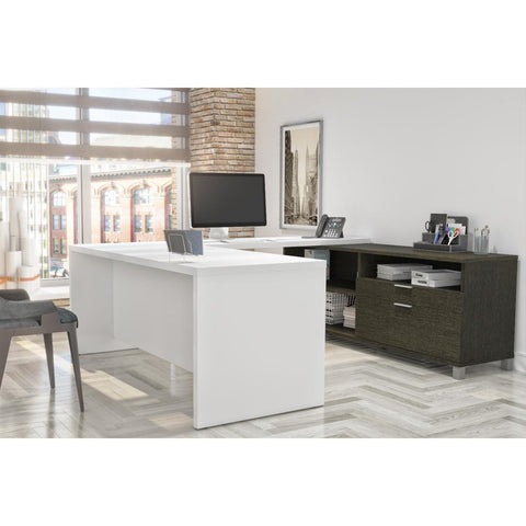 72W U-Shaped Executive Desk