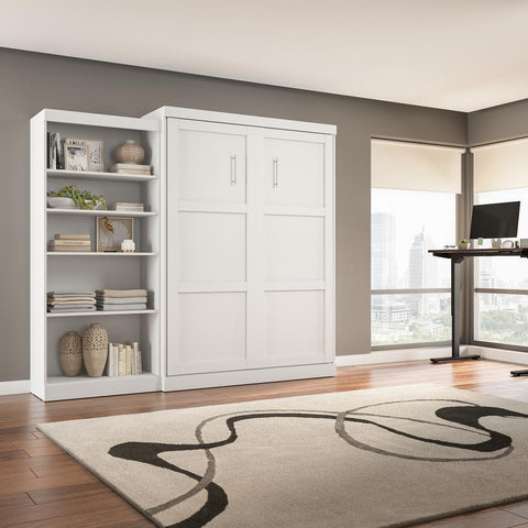 Queen Murphy Bed with Closet Organizer (101W)