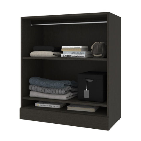 Traditional Small Closet System with Shelves, 36W x 19D