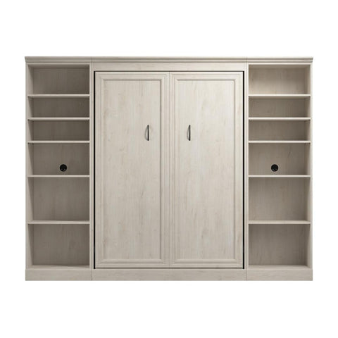 Full Murphy Bed and 2 Closet Organizers (109W)