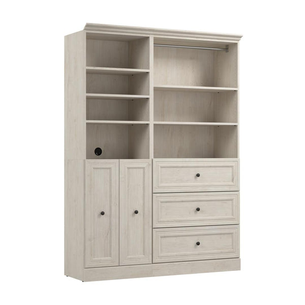 61W Closet Organizer System with Doors