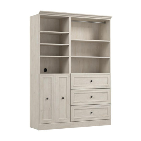 61W Closet Organizer System with Doors