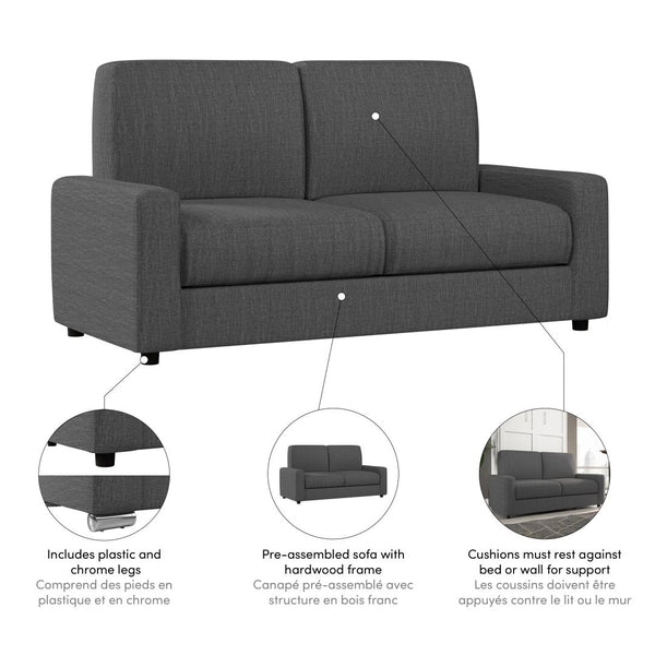 Sofa for Full Murphy Bed (no backrest)