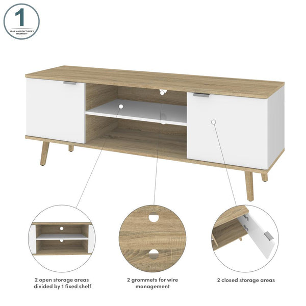 56W TV Stand for 55 inch TV