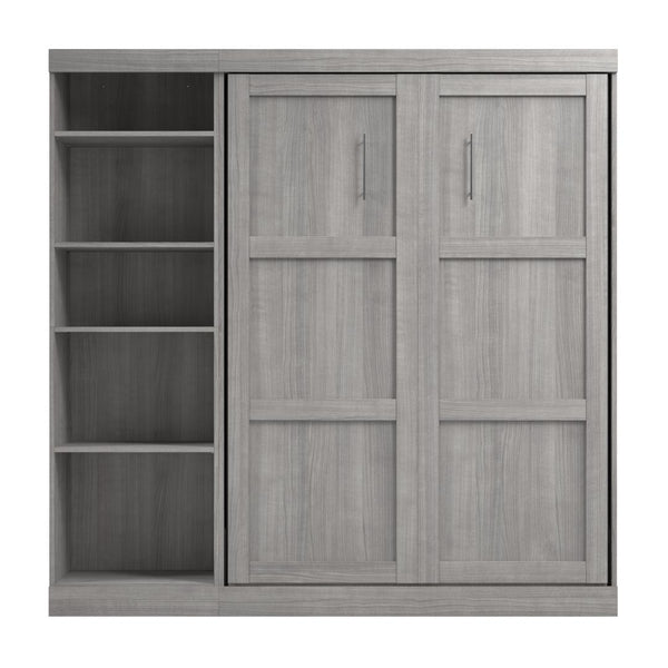 Full Murphy Bed with Shelving Unit (84W)
