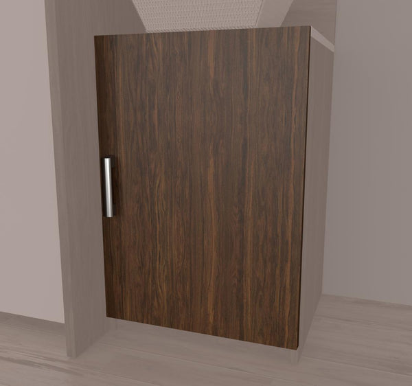 Queen Murphy Bed with Floating Shelves (104W)