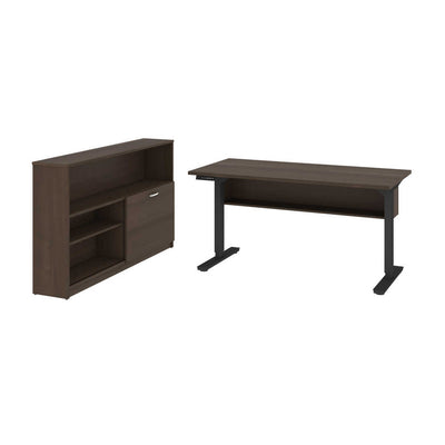 2-Piece set including a 30” x 60” standing desk and a credenza
