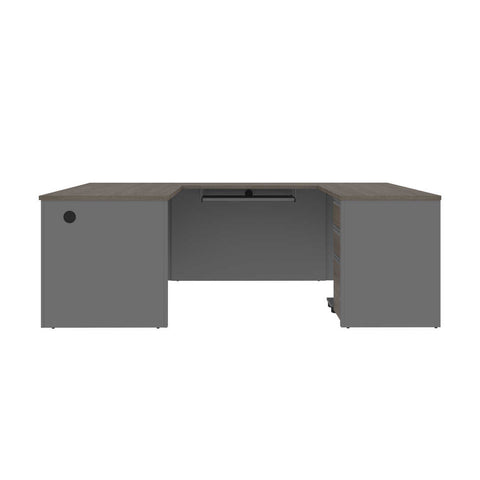 72W U-Shaped Executive Desk with Pedestal