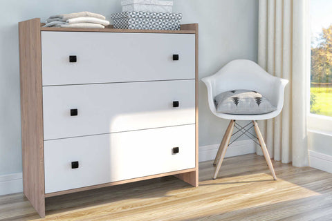 36W Dresser with 3 Drawers