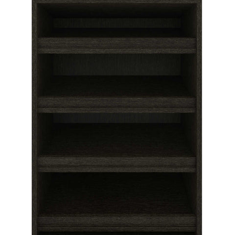 Traditional Closet System with Shoes Racks & Cubbies, 25W x 20D