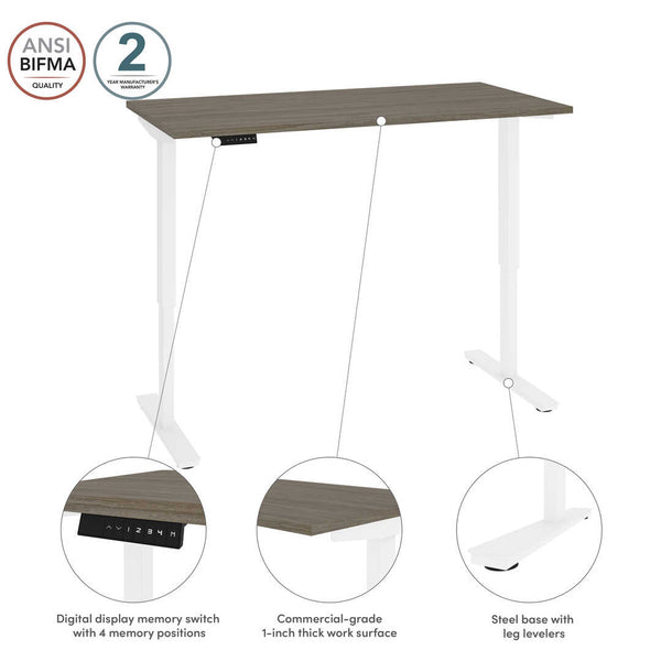 60W x 30D Electric Standing Desk