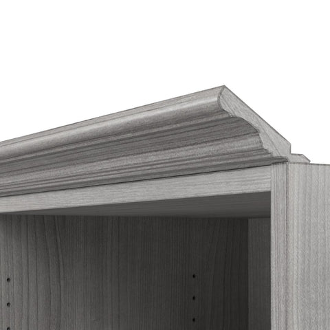 Traditional Closet System with Shelves, Drawers, Clothing Rods & Cubbies, 97W x 36D