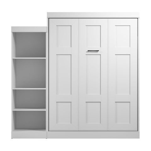 Queen Murphy Bed with Closet Organizer (90W)