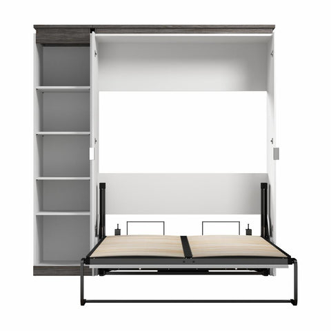 Full Murphy Bed with Shelves (81W)