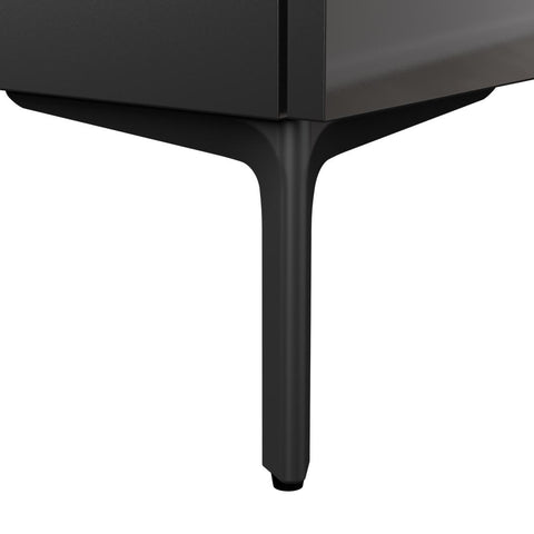 71W Modular Entertainment Center with TV Stand and Small Wall Panel