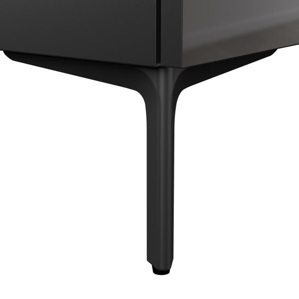 71W Modular Entertainment Center with TV Stand and Small Wall Panel