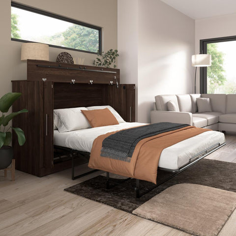 75W Queen Cabinet Bed with Mattress