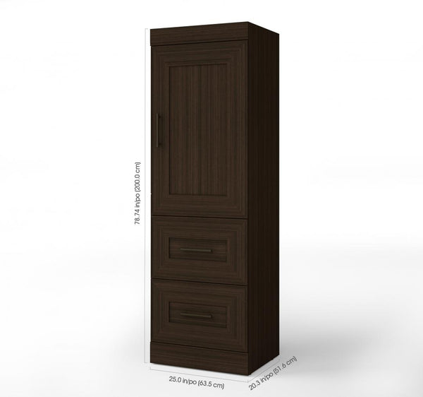 Full Murphy Bed and 2 Storage Units (109”)