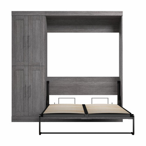Full Murphy Bed with Closet Organizer (84W)