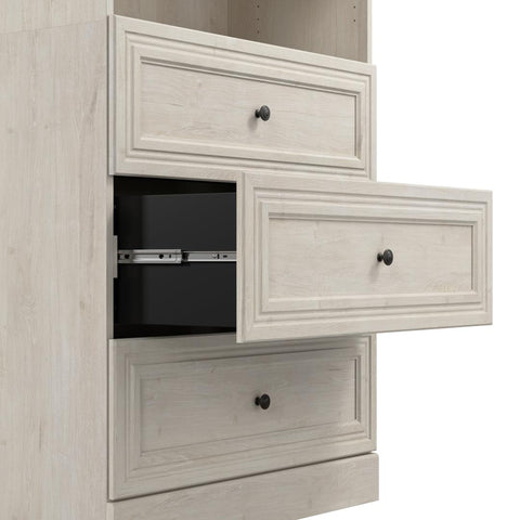 Traditional Closet System with Drawers, 36W x 20D