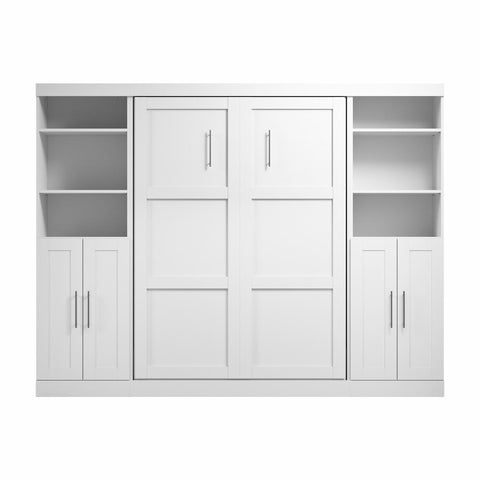 Full Murphy Bed with Closet Storage Organizers (109W)