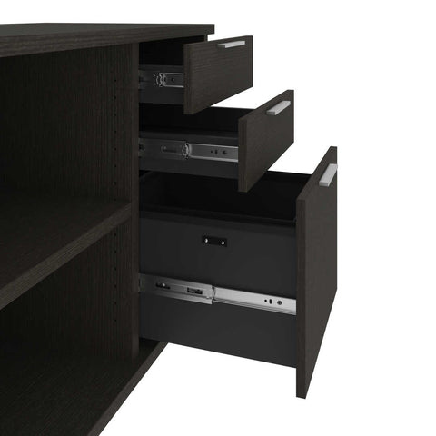 72W L-Shaped Standing Desk