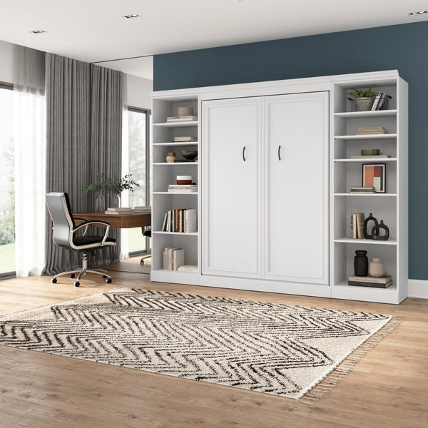 Full Murphy Bed and 2 Closet Organizers (109W)