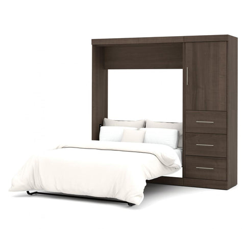 Full Murphy Bed with Wardrobe (84W)