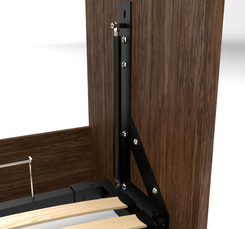 Queen Murphy Bed with 2 Closet Organizers (125W)